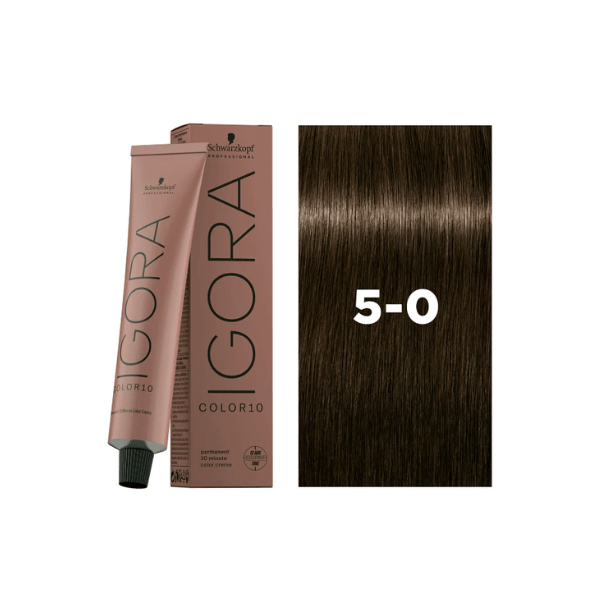 Coloration permanente Igora Color 10 5-0