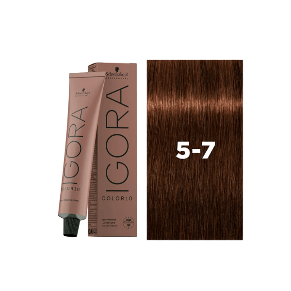 Coloration permanente Igora Color 10 5-7
