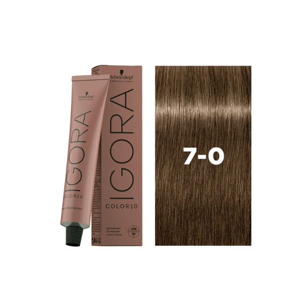 Coloration permanente Igora Color 10 7-0