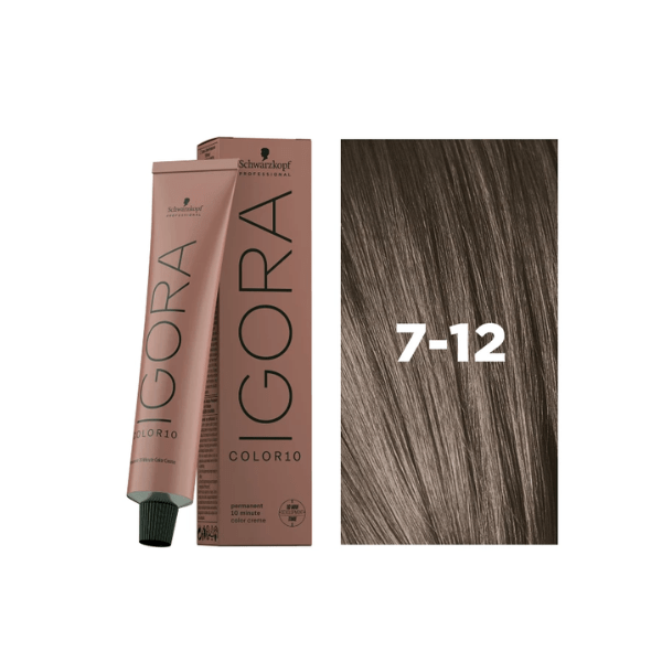 Coloration permanente Igora Color 10 7-12
