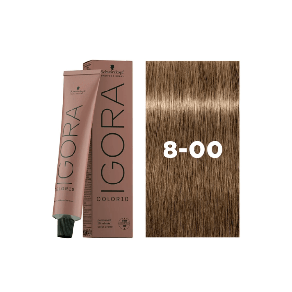 Coloration permanente Igora Color 10 8-00