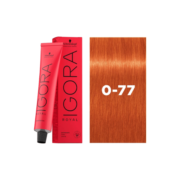 Coloration permanente Igora Royal 0-77