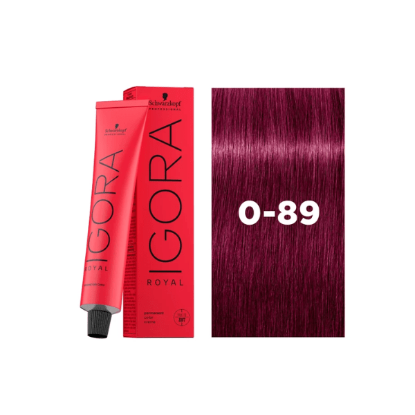 Coloration permanente Igora Royal 0-89
