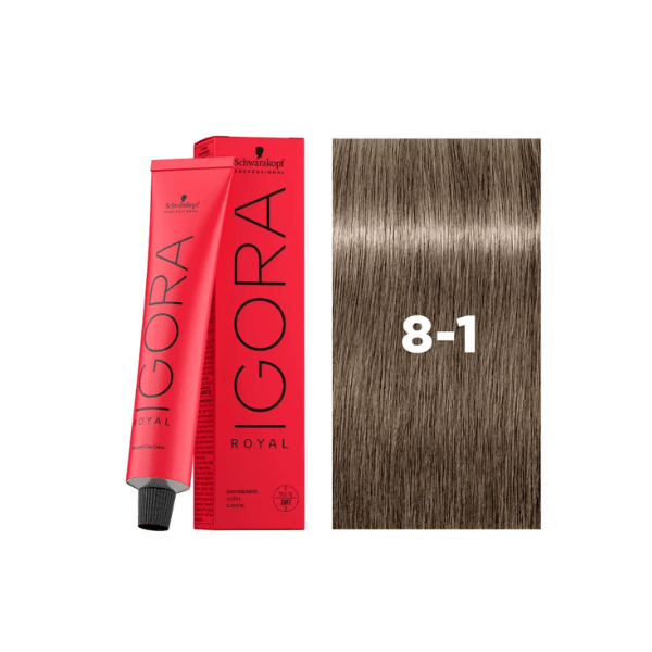 Coloration permanente Igora Royal 8-1