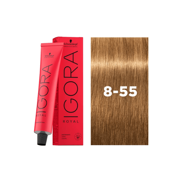 Coloration permanente Igora Royal 8-55