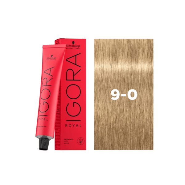 Coloration permanente Igora Royal 9-0