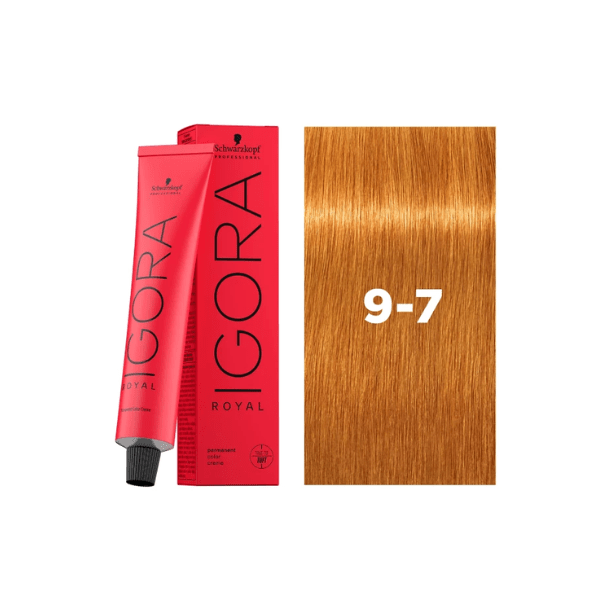 Coloration permanente Igora Royal 9-7