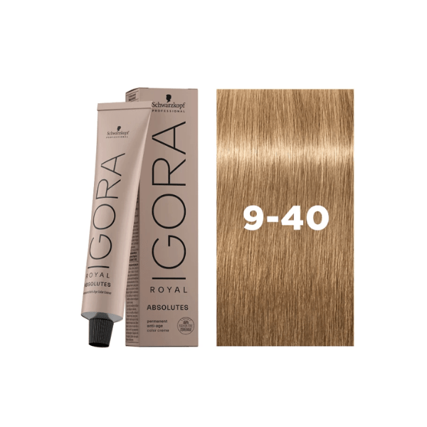 Coloration permanente Igora Royal Absolutes 9-40