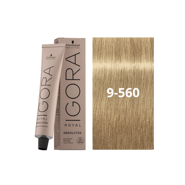 Coloration permanente Igora Royal Absolutes 9-560