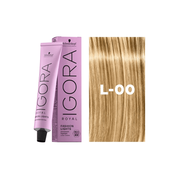 Coloration permanente Igora Royal Fashion Lights L-00