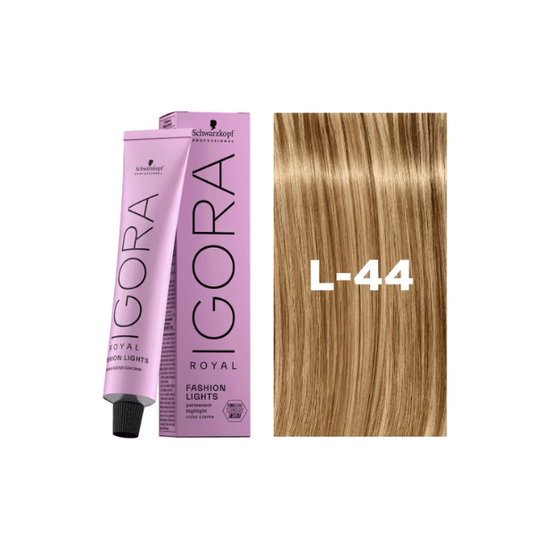 Coloration permanente Igora Royal Fashion Lights L-44
