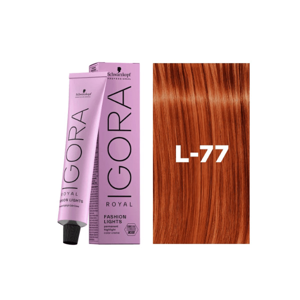 Coloration permanente Igora Royal Fashion Lights L-77