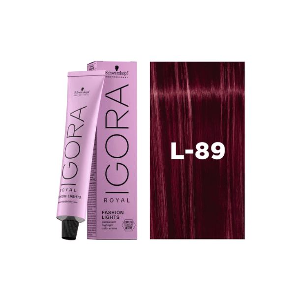 Coloration permanente Igora Royal Fashion Lights L-89