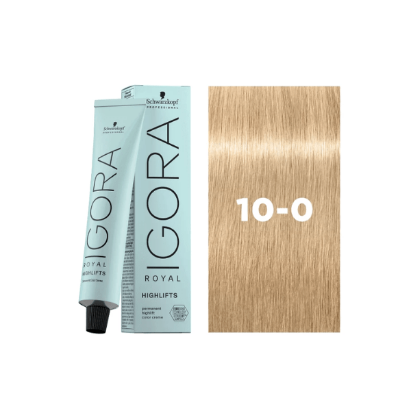Coloration permanente Igora Royal Highlifts 10-0