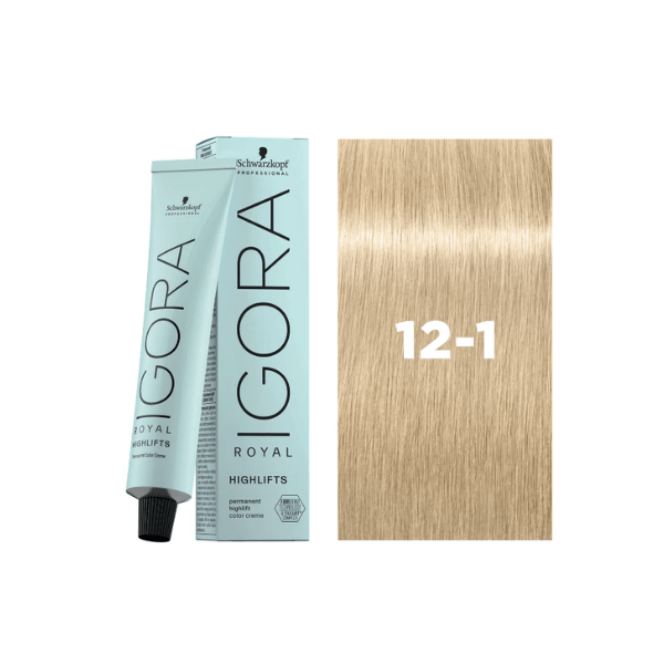 Coloration permanente Igora Royal Highlifts 12-1