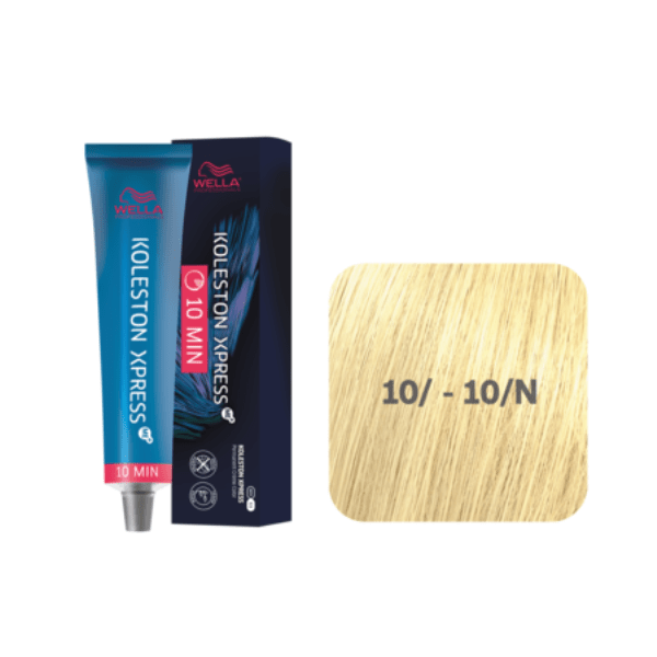Coloration Permanente Koleston Xpress - Wella 10/ - 10/N