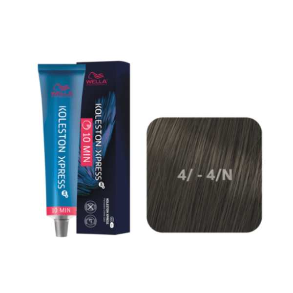 Coloration Permanente Koleston Xpress - Wella 4/ - 4/N