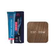 Coloration Permanente Koleston Xpress - Wella 7/37 - 7/GW