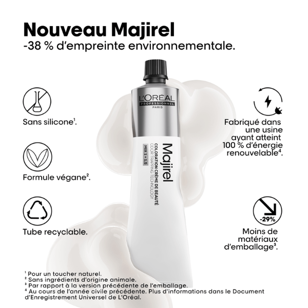 Coloration Permanente Majirel 60ml *NOUVEAU*