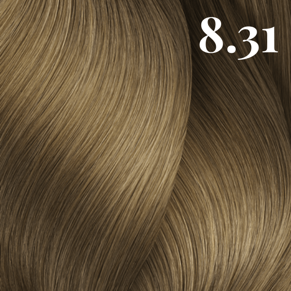Coloration Permanente Majirel 60ml *NOUVEAU* 8.31