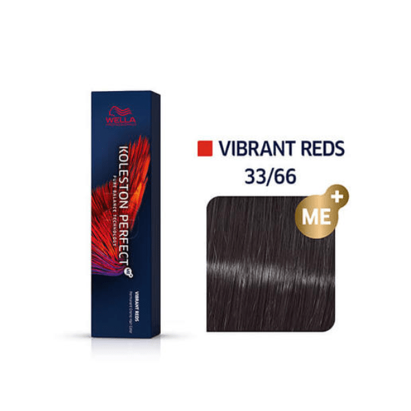 Coloration permanente niveaux 2-5 Koleston Perfect - Wella 33/66