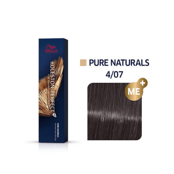 Coloration permanente niveaux 2-5 Koleston Perfect - Wella 4/07