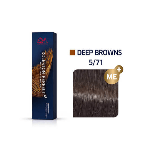 Coloration permanente niveaux 2-5 Koleston Perfect - Wella 5/71
