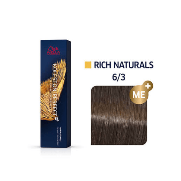 Coloration permanente niveaux 6-10 Koleston Perfect - Wella 6/3