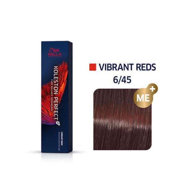 Coloration permanente niveaux 6-10 Koleston Perfect - Wella 6/45