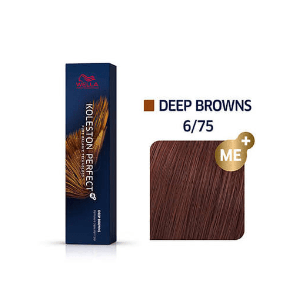 Coloration permanente niveaux 6-10 Koleston Perfect - Wella 6/75