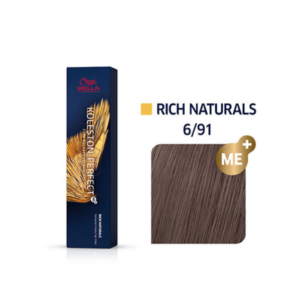 Coloration permanente niveaux 6-10 Koleston Perfect - Wella 6/91