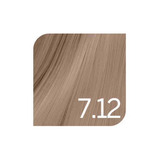 Coloration permanente Nude blond envoûtant Colorsmetique Revlonissimo 7.12