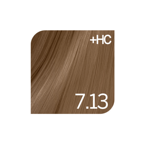 Coloration permanente Nude blond envoûtant Colorsmetique Revlonissimo 7.13