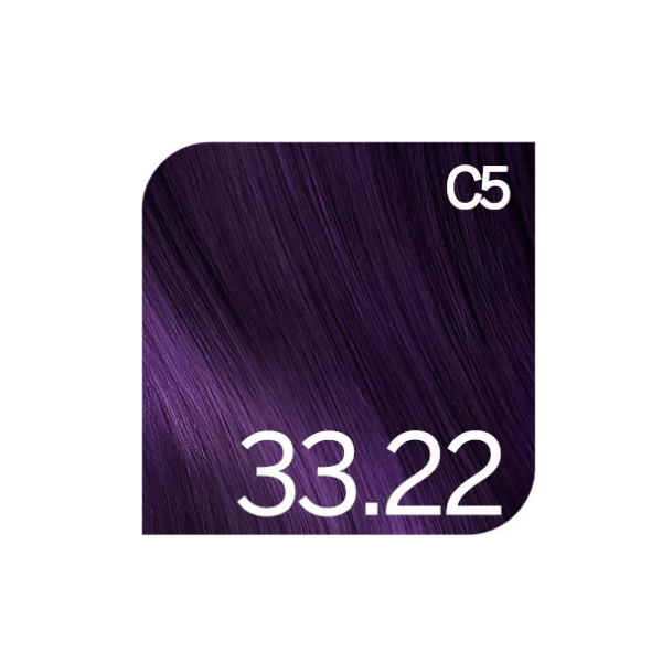Coloration permanente violines Colorsmetique Revlonissimo 33.22