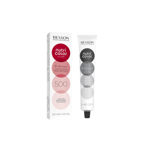 Crème 3-en-1 Nutri Color 500 Rouge Pourpre 100 ml