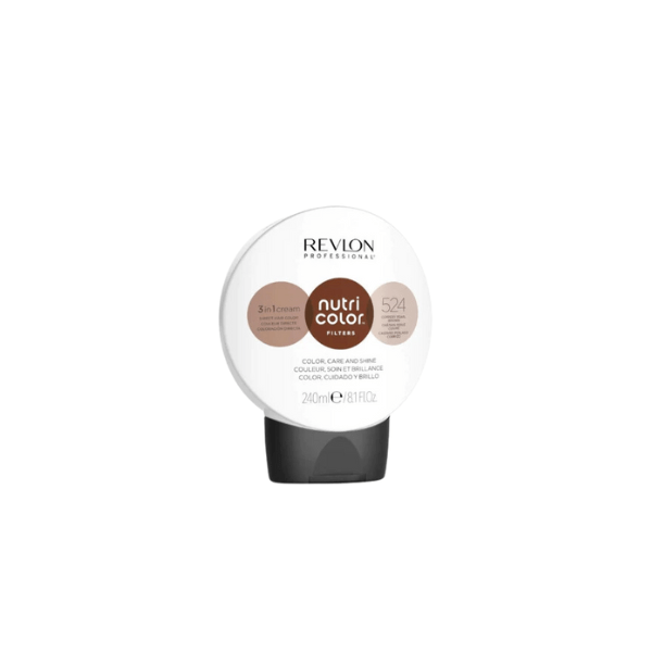 Crème 3-en-1 Nutri Color 524 Châtain Perlé Cuivré Revlon