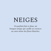 Crème de beauté pour le corps Neiges
