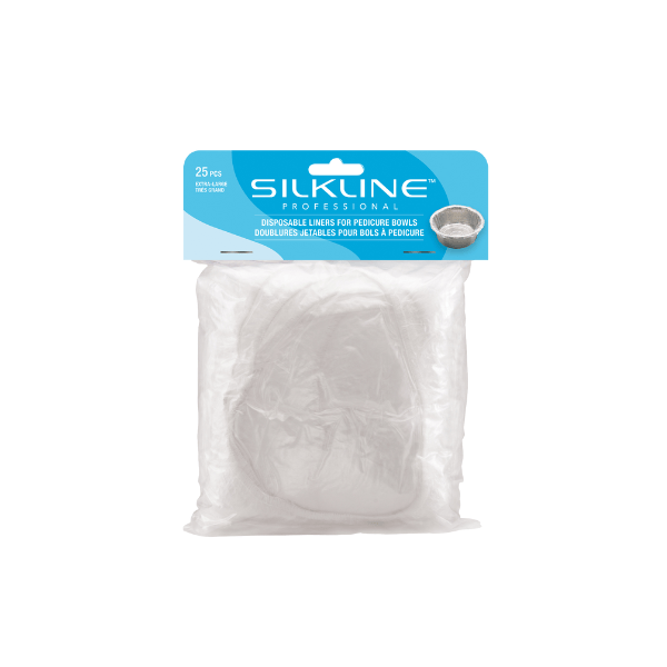 Doublures en plastique pour bols à pédicure