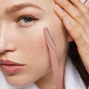 Ensemble de 12 dermaplaners en plastique recyclé - Terracotta