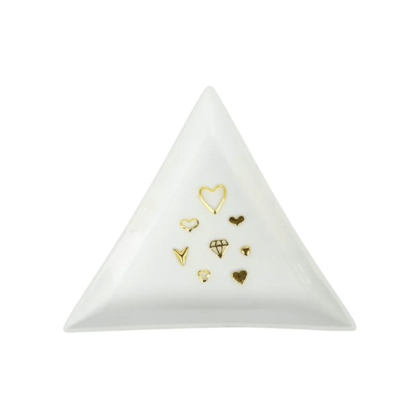 Ensemble de décorations métalliques or - Boutique du Cheveu