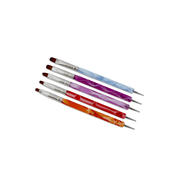 Ensemble de pinceaux gel uv et dotting tool