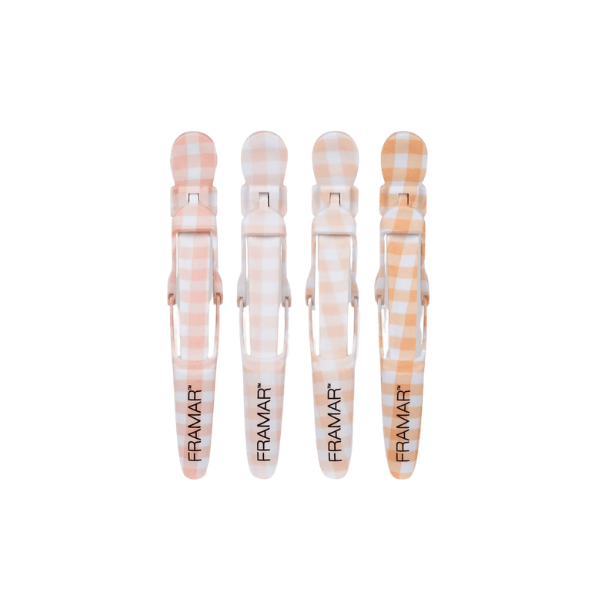 Ensemble de pinces Gator Grips Peach Please - Boutique du Cheveu