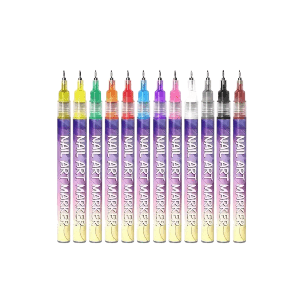 Ensemble de stylos pour nail art 0.5mm