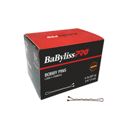 Épingles à cheveux "Bobby Pins" 2¾po gaufrées Brun