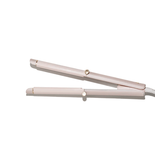 Fer à coiffer 2-en-1 Curling Straightener Satin Blush