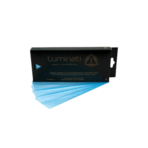 Feuille thermique pour mèches Bleu