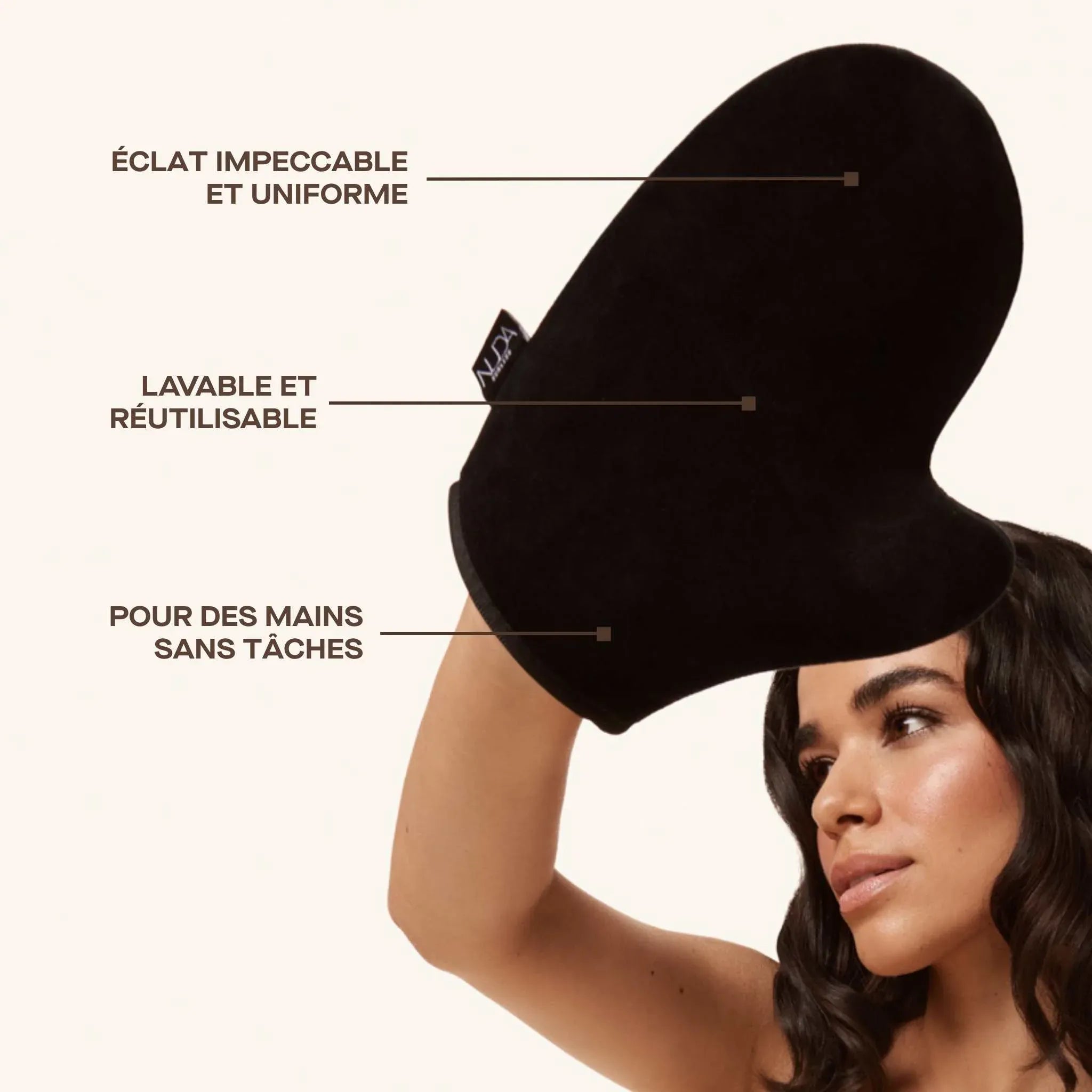 Gant d'application pour autobronzant