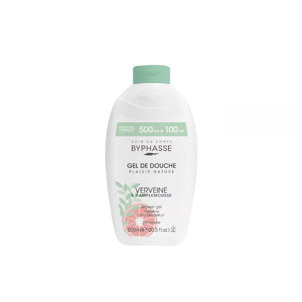 Gel de douche Plaisir Nature Verveine & Pamplemousse 600 ml