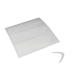 Guide de Papier Autocollant pour Manucure Française V Arrondi
