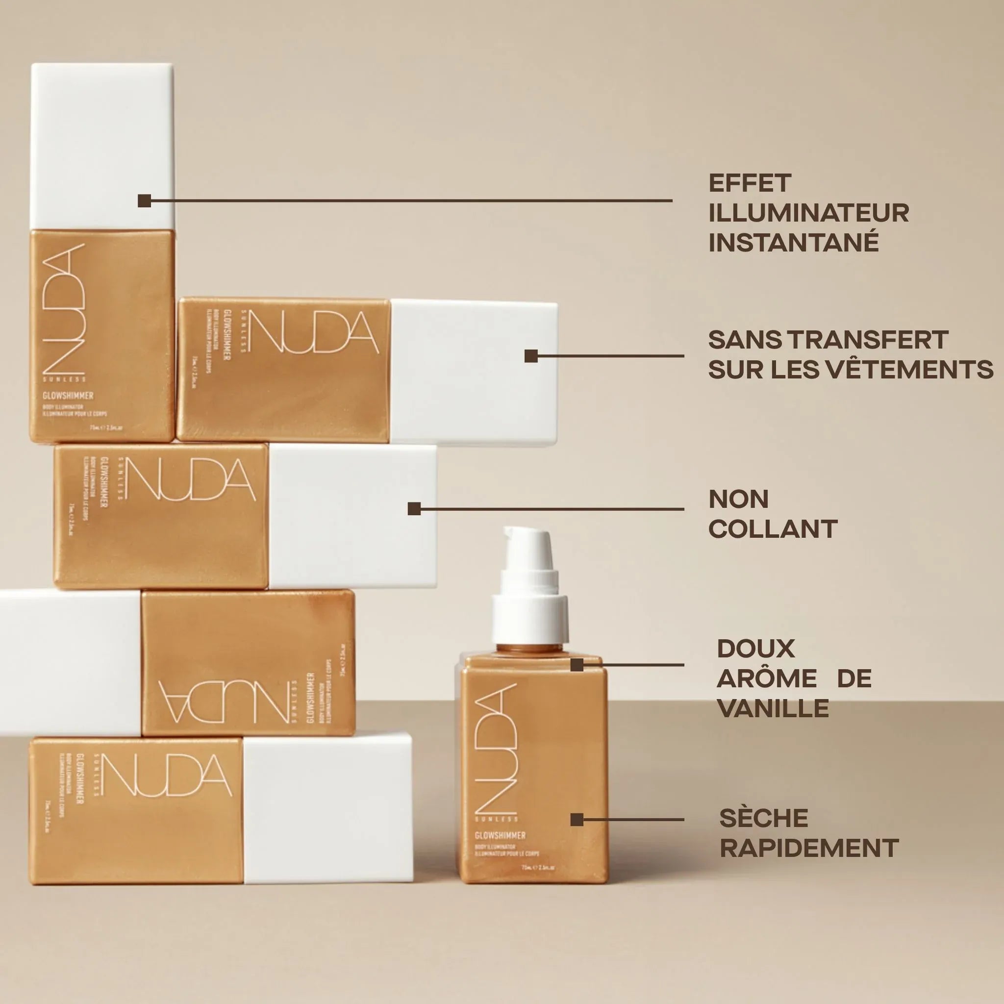 Illuminateur pour le corps GLOWSHIMMER 75ml